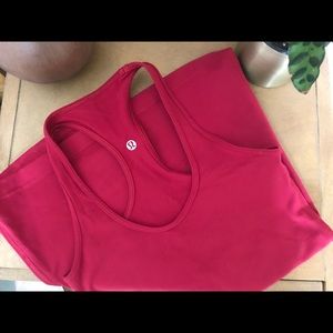Lululemon Red Tank